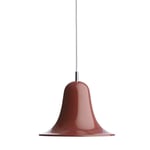 Verpan Pantop taklampa burgundy