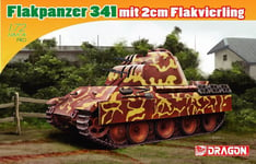 1:72 Dragon Flakpanzer 341 Mit 2Cm Flakvierling Kit D7487 Modellino