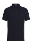 Fred Perry Open Waffle Polo Shirt Marinblå