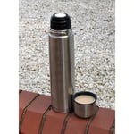 1L STAINLESS STEEL HOT N COLD VACUUM THERMOS FLASK