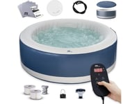 Garden Jacuzzi Mspa Pool Med Hydromassage Uppblåsbara Vento Mspa 6-Personers Spa Bubbles