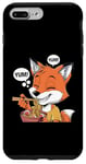 iPhone 7 Plus/8 Plus Yum Fox Ramen Lover Cute Japanese Food Design Case