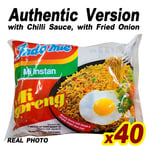 Indomie Mi Goreng Instant Noodles Halal 85g - 40 PACKETS [Product of Indonesia]