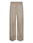 Wallie Long Trousers Beige Second Female