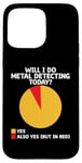 Coque pour iPhone 15 Pro Max Will I Do Metal Detecting Today Treasure Hunting Detector