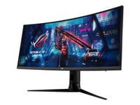 ASUS ROG Strix XG349C - LED-skärm - spel - böjd - 34.14" - 3440 x 1440 UWQHD @ 144 Hz - IPS - 400 cd/m² - 1000:1 - DisplayHDR 400 - 1 ms - HDMI, Disp