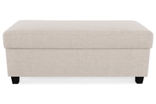 Crazy Fotskammel med Oppbevaring 120x50 - Beige Grå,Beige Scandinavian Choice