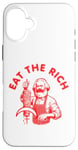 Coque pour iPhone 16 Plus Eat the rich - Karl Marx Eat Döner Kebab Rich