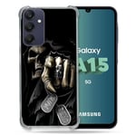 Cokitec Coque Renforcée pour Samsung Galaxy A15 4G / 5G Tete de Mort Your Next