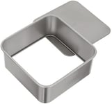 Judge JB32 Non-Stick Square 8" Cake Tin with Loose Base, Dishwasher Safe 20cm x