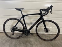 Trek Domane SL 5 Gen 4 Deep Smoke 58 cm  Svart Recycle - Elcykel-Recycle - Racer Elcykel-Recycle