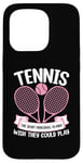 Coque pour iPhone 15 Pro Tennis – Le joueur de pickleball sportif souhaite pouvoir jouer