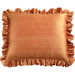 Ruffle Pute 50x60 cm, Terracotta, Terracotta