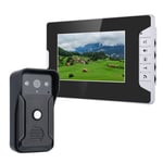 7 Inch Video Door Phone Doorbell Night 700TVL Camera Door Bell Home Set