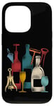 iPhone 13 Pro Sommelier Wine Drinking Tasting Retro Corkscrew Wine Opener Case