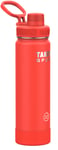 Takeya Sport Copper Insulated Bottle 650 ml Pro Fire, 650ml