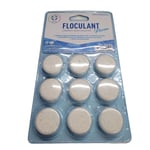 lot de 5 blisters Flovil de 9 pastilles - floculant clarifiant piscine