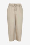 Unfold Copenhagen - Linnebyxor Sandy Pant - Beige