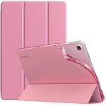 TiMOVO Case for Samsung Galaxy Tab A9+/A9 Plus 11" 2023, Slim Soft TPU Translucent Frosted Back Protective Cover for Galaxy Tab A9+ Tablet SM-X210/X216/X218, Auto Wake/Sleep, Fondant Pink