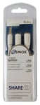 Sinox SXI3200R Splitter Jack 3,5 mm M/F 0,20 m Blanc