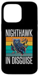 Coque pour iPhone 14 Pro Max Nighthawk en déguisement chouette