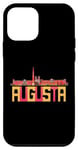 Coque pour iPhone 12 mini Vintage Augusta Georgia Monuments Sibley Mill Building