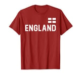 England with Nation Flag. Team England, Men Women Boys Girls T-Shirt