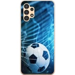 Samsung Galaxy A13 Transparent Mobilskal Fotboll