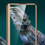 Edessä lasillinen puhelinkuori superohut taitettava puhelinkuori Samsung Galaxy Z Fold2 5G/W21:lle