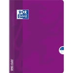 Oxford Cahier Openflex - reliure piqûre 24x32cm 96 pages 90g réglure 5x5 Couverture polypro assortie