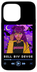 Coque pour iPhone 14 Pro Max Années 90 Rnb Afro Brun Noir Fille Anime Manga Rose Cheveux Musique