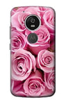 Pink Rose Case Cover For Motorola Moto G6 Play, Moto G6 Forge, Moto E5