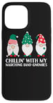 iPhone 13 Pro Max Chilling With My Marching Band Gnomies Funny Gnome Xmas PJs Case