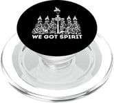 We Got Spirit Cross Flames Ensemble Saints PopSockets PopGrip pour MagSafe