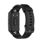 För Huawei Armband Band6, Glory Bracelet 6 Split Silicone BandBlack