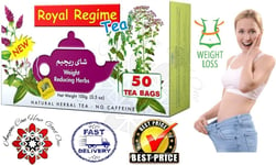 Royal Regime Tea Bags Weight Loss Reducing Herbal Slimming Diet 50 Bags