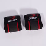 Gasp Hardcore Wrist Wraps Black/red