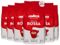 Lavazza Qualita Rossa Coffee Beans 1 kg (Pack of 6)