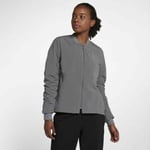 WOMENS NIKE SHIELD BOMBER JACKET SIZE S (930153 036) GREY