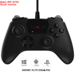 Betop BEITONG Wired Gamepad Fighting Game Control Arcade Joystick PS3:lle Android TV/PC/Steam/Box, Johtava silikoni