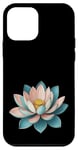 Coque pour iPhone 12 mini Fleur de lotus Yoga métaphysique