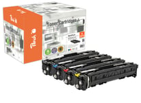 Peach-lasertoner som passar till HP 207A Lasertoner Multipack W2210-3A, 4-pack