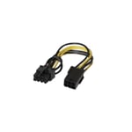 Adaptateur d alimentation pci express 6 vers pci e 8 pins (ECF-146695) - Exertis Connect