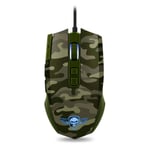 Souris Gamer Commando Elite Edition Camouflage avec Rapid Fire - Neuf