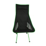 MGWA Mobilier de camping vert, bleu, orange, rouge, chaises longues pliantes avec dossier en alliage d'aluminium léger pour camping, pêche, barbecue, ...