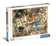 Clementoni - 35125 Collection Puzzle - The Butterfly Collector - Puzzle Adulte 500 pièces - fabriqué en Italie, Puzzle Adulte Clementoni