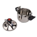 Stainless Steel Pressure Cooker for Gas Stoves Induction Stoves Double Bottom