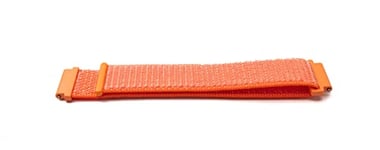 SYSTEM-S Bracelet 22 mm en nylon pour montre connectée Huawei Watch Orange, Orange, Eine Grösse