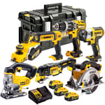 Dewalt DCK665P3T1 18V XR 7 Piece Power Tool Kit With 3 x 5.0Ah Battery & Charger