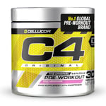 C4 Original Beta Alanine Sports Nutrition Bulk Pre Workout Powder for Men & Women | Best Pre-Workout Energy Drink Supplements | Creatine Monohydrate | Pink Lemonade | 30 Servings